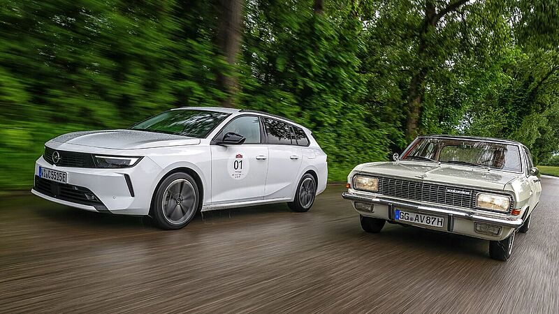 11. Paul Pietsch Classic: Legendäre Opel-Coupés und elektrifizierter Astra Sports Tourer ziehen die Blicke auf sich